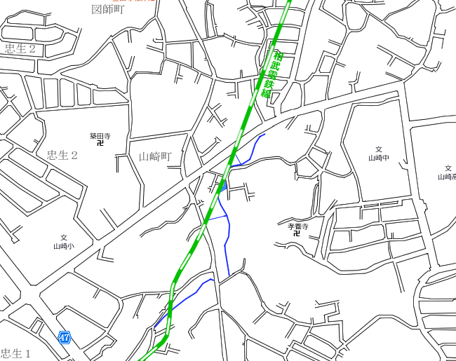 地図：淵野辺～図師⑥周辺路線図