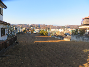 写真：堀内停車場予定地付近