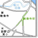 龍像寺坂周辺MAP