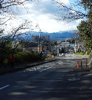 写真：横山坂の景色