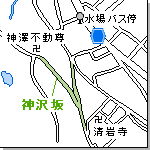 図表：神沢坂周辺地図