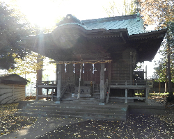 写真：長嶋神社社殿