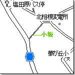 図表：小坂周辺地図