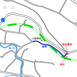 図表：桜坂周辺地図