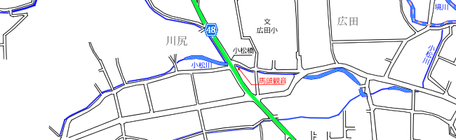 図表:道標所在地