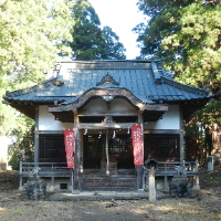 写真：中尾八幡神社社殿