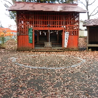 写真：鼠坂八幡神社境内