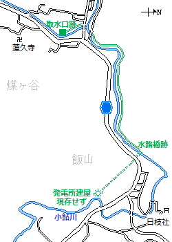 図表：飯山発電所施設地