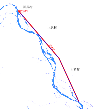 図表：発電所予定地区