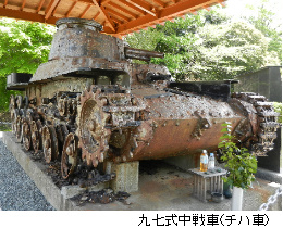 写真：九七式中戦車（チハ車）