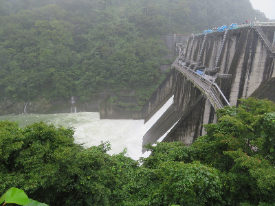 写真:城山ダム(相模原市緑区城山)-2016年09月